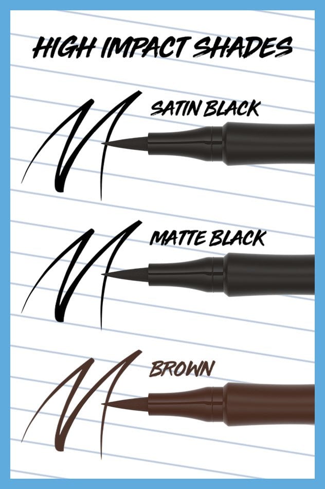 Maybelline Master Precise Liner High Impact Shades 632x950
