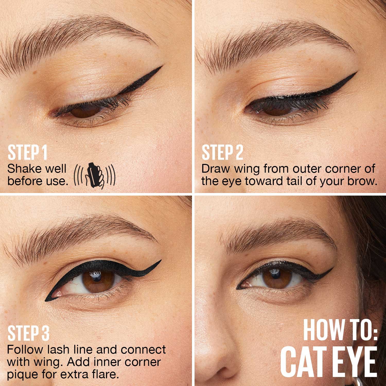 MNY Eye Liquid Liner Tattoo Studio Dip Ink US ATF How To Cat Eye v3