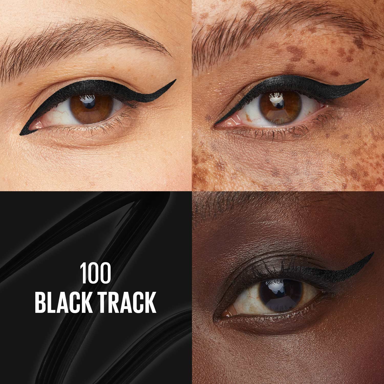 MNY Eye Liquid Liner Tattoo Studio Dip Ink US ATF Shade Card Black Track