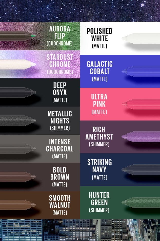 Maybelline Tattoo Studio Gel Pencil Shade Range 632x950