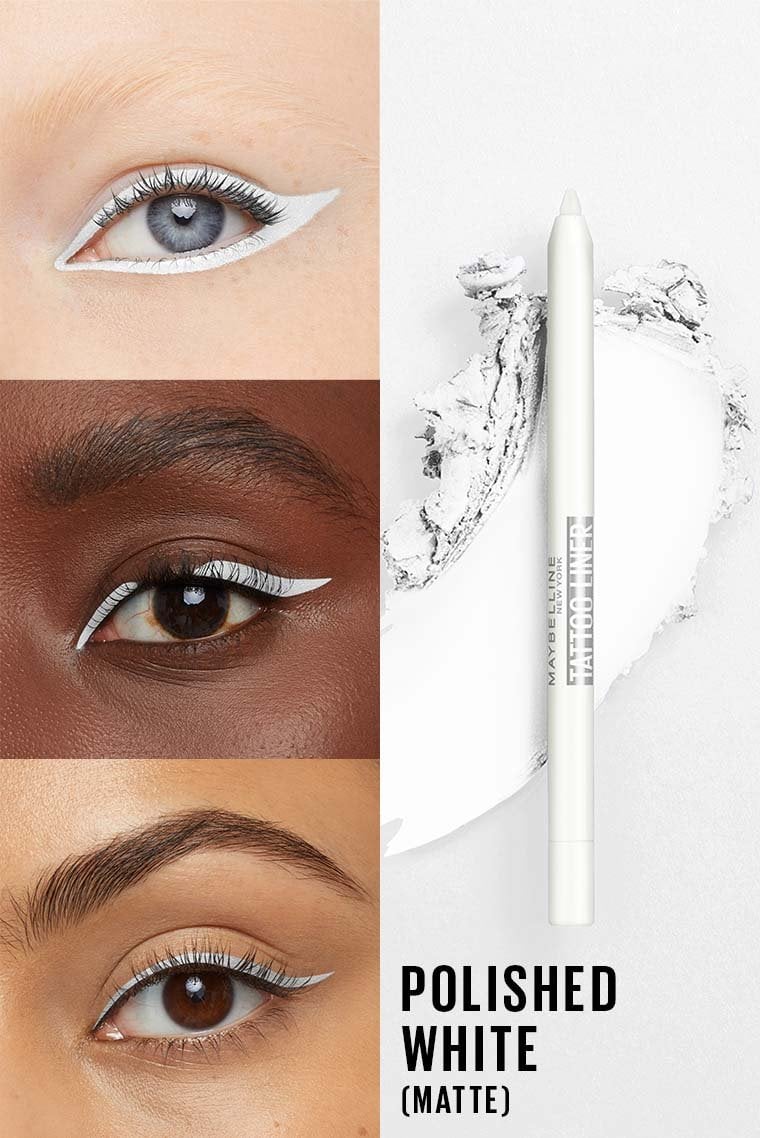 maybelline tattoo studio eyeliner polished white 41554563900 m