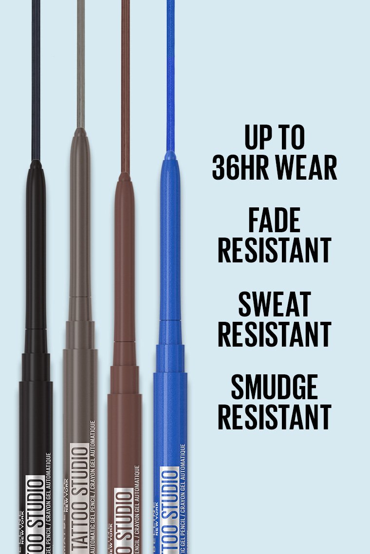 maybelline tattoo studio smokey gel pencil benefits