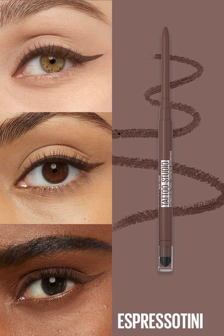maybelline tattoo studio smokey gel pencil espressotini m