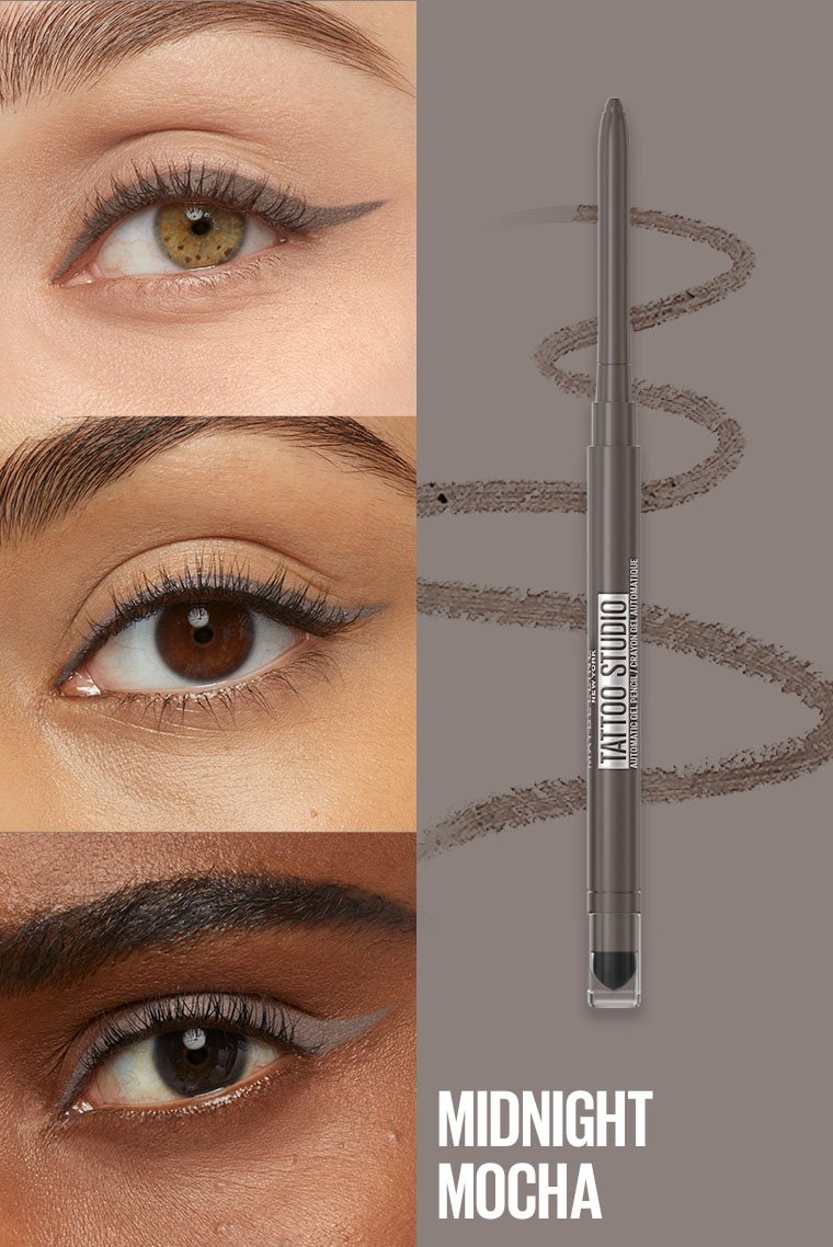 maybelline tattoo studio smokey gel pencil midnight mocha m