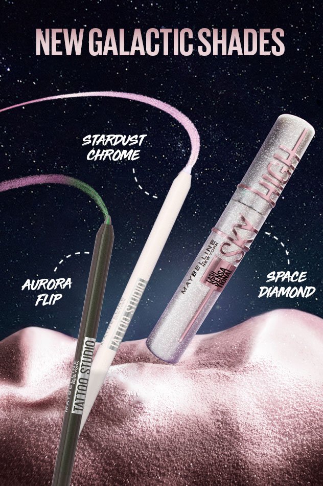 Sky High Space Diamond Glitter Mascara - Maybelline
