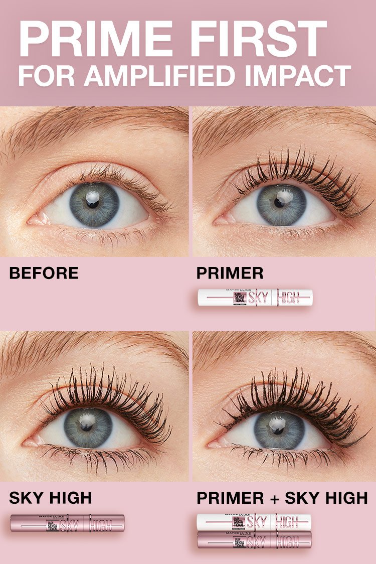 Lash Sensational Sky High Tinted Primer Mascara Maybelline