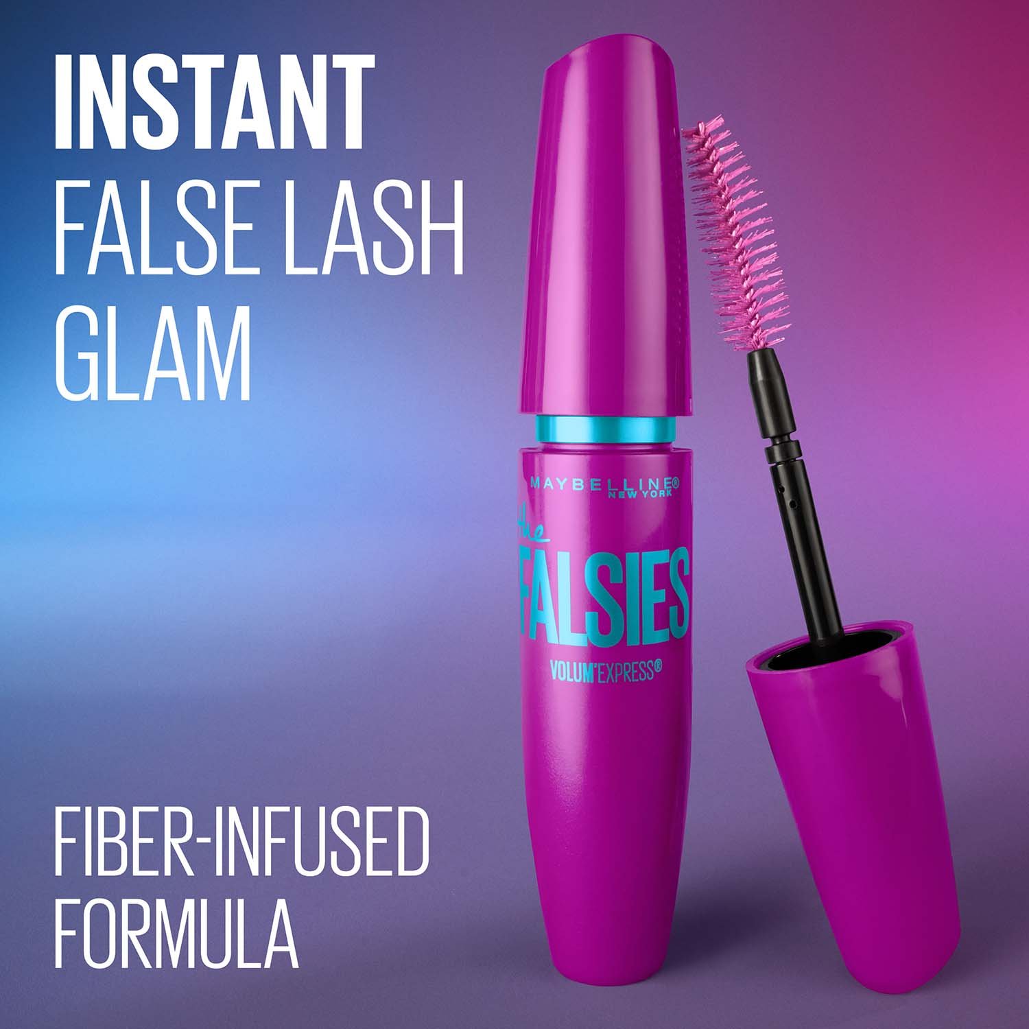 Maybelline Mascara FalsiesWashable Blackest Black041554217957 Hero