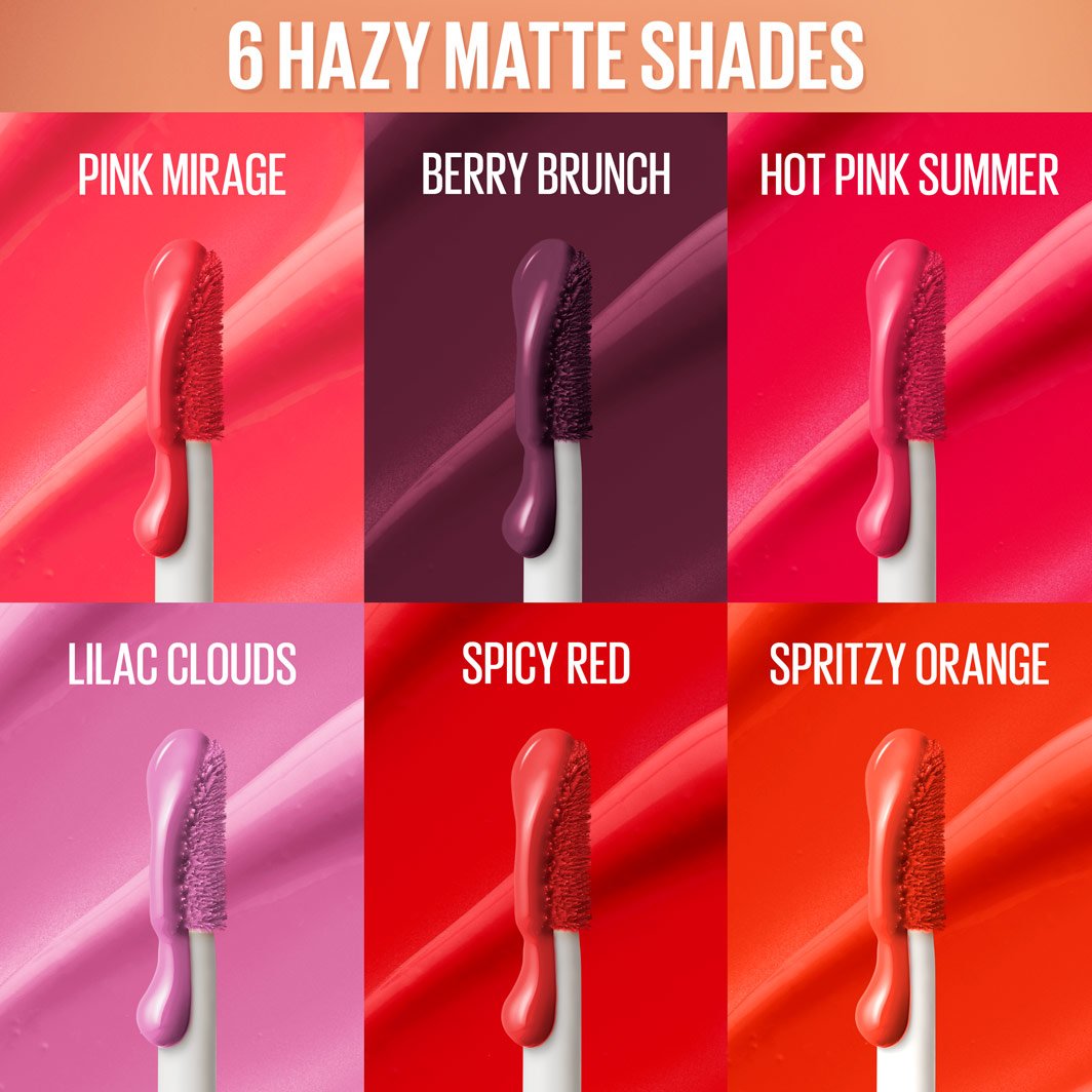 gama de sombras matte hazy sunkisser da maybelline 1064x1064