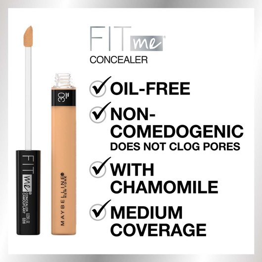 Fit Me® Oil-Free Concealer Face Makeup - Maybelline