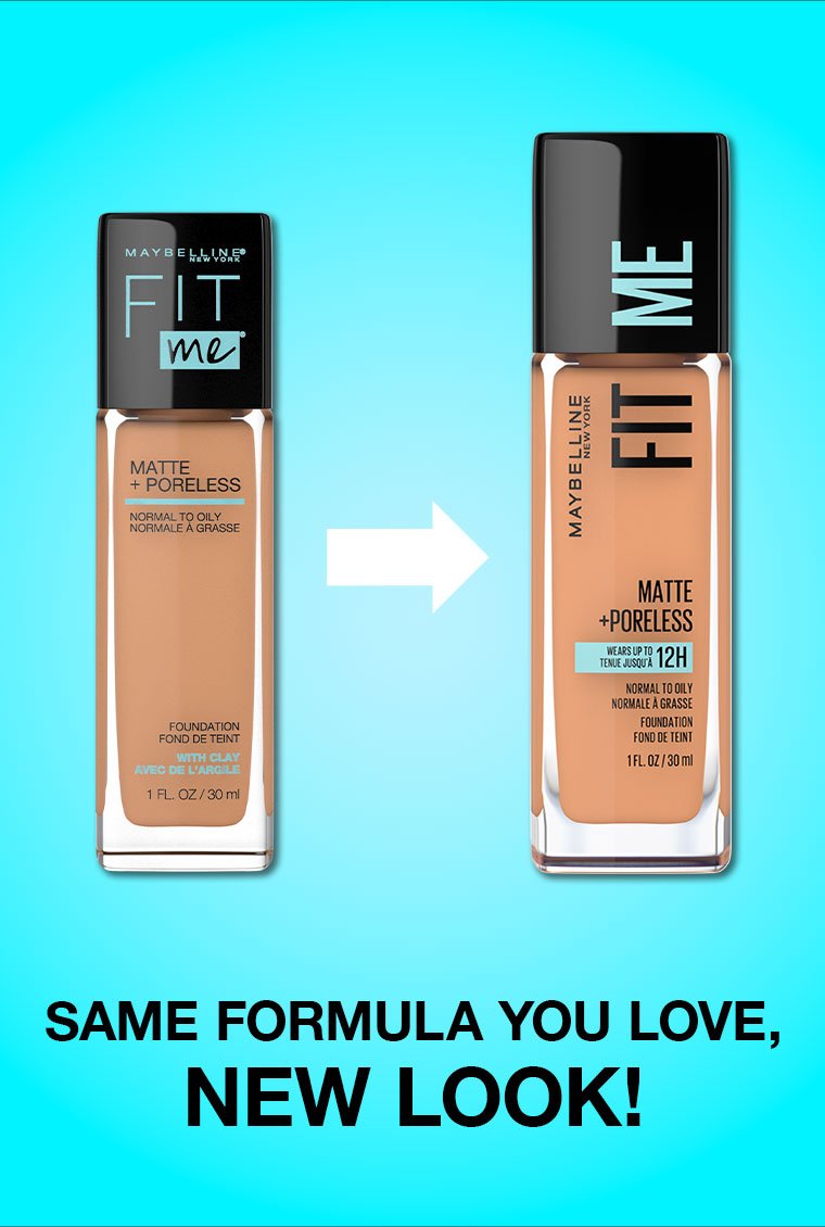 最も信頼できる Fit Maybelline - Makeup Foundation Poreless + Matte Me® 化粧下地