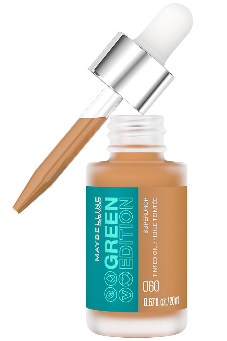 Green Edition® Superdrop Tinted Oil Adjustable Coverage Maybelline