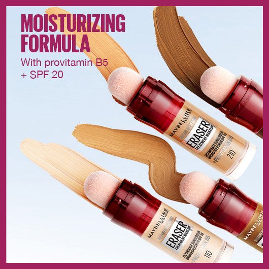 maybelline iar eraser foundation carousel 3 formula