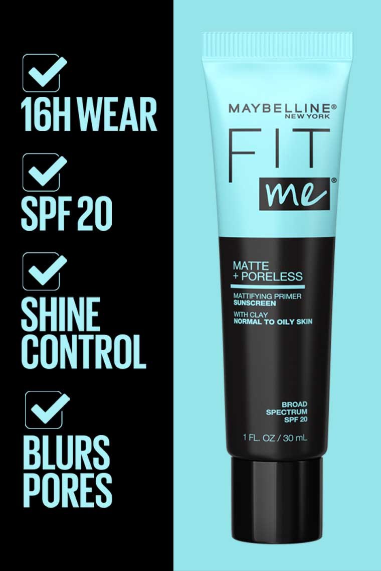 Fit Me Matte Poreless Mattifying Face Primer Maybelline