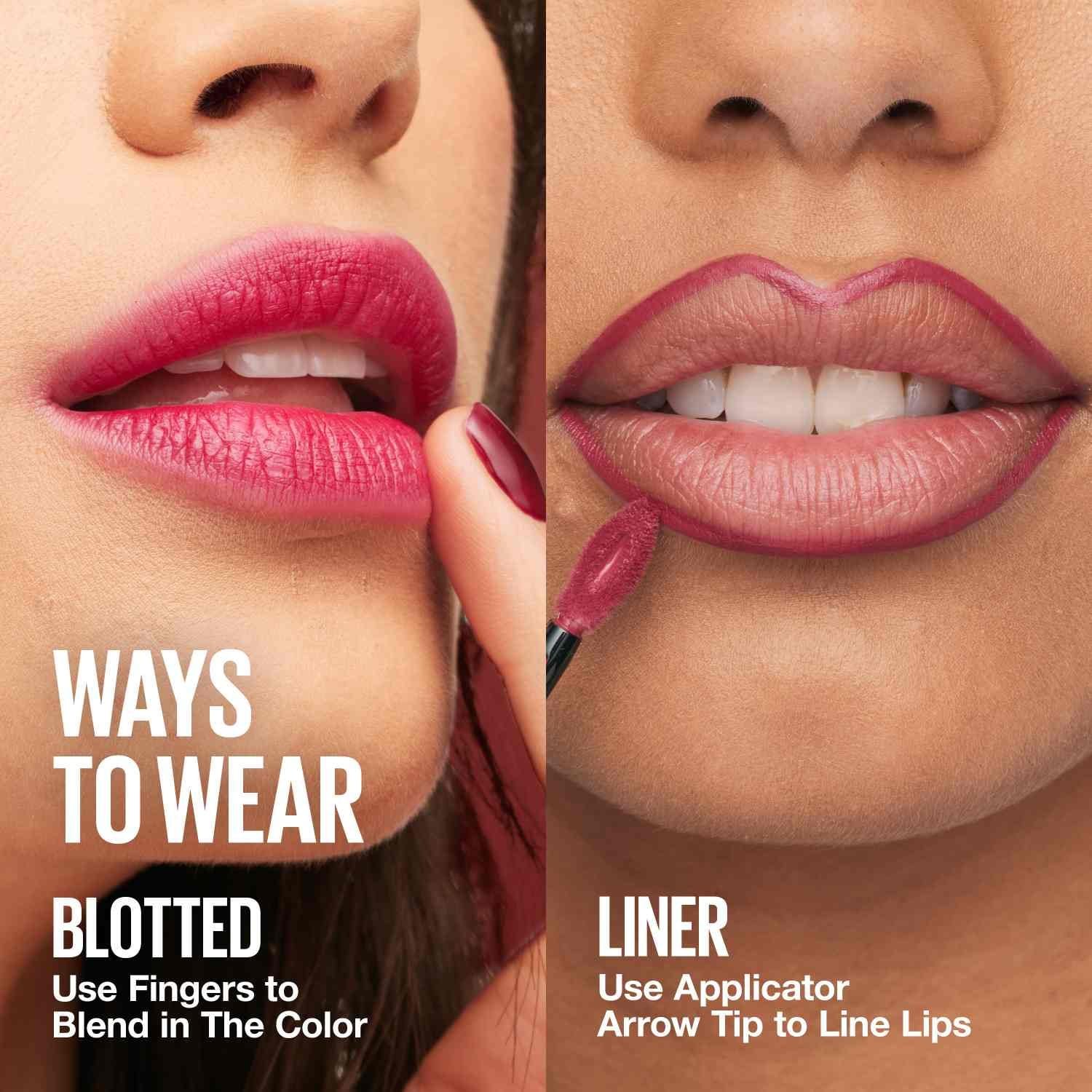 MNY Lip Super Stay Matte Ink ATF Ways to Wear