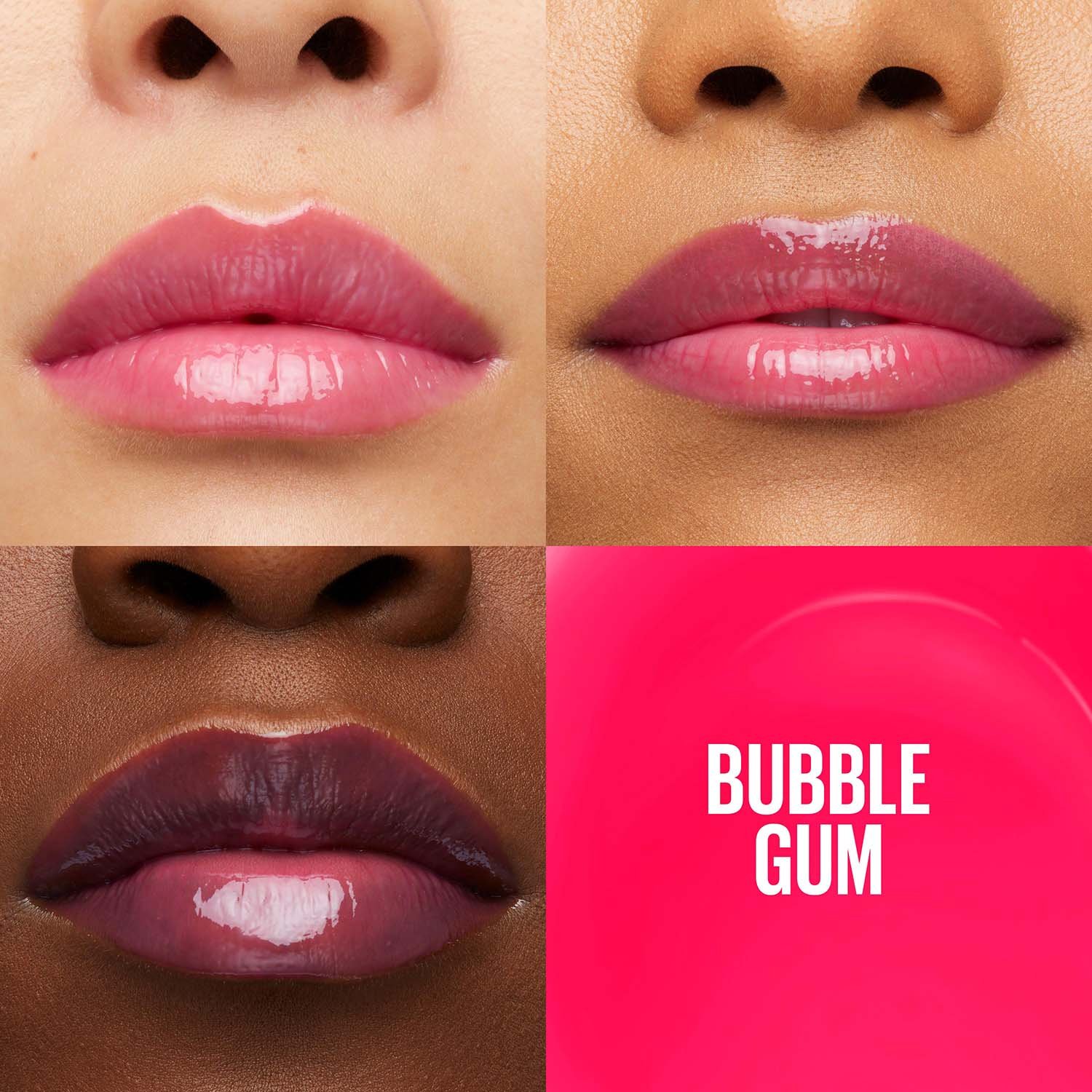 Maybelline Lifter Gloss ATF Shade Card BUBBLEGUM
