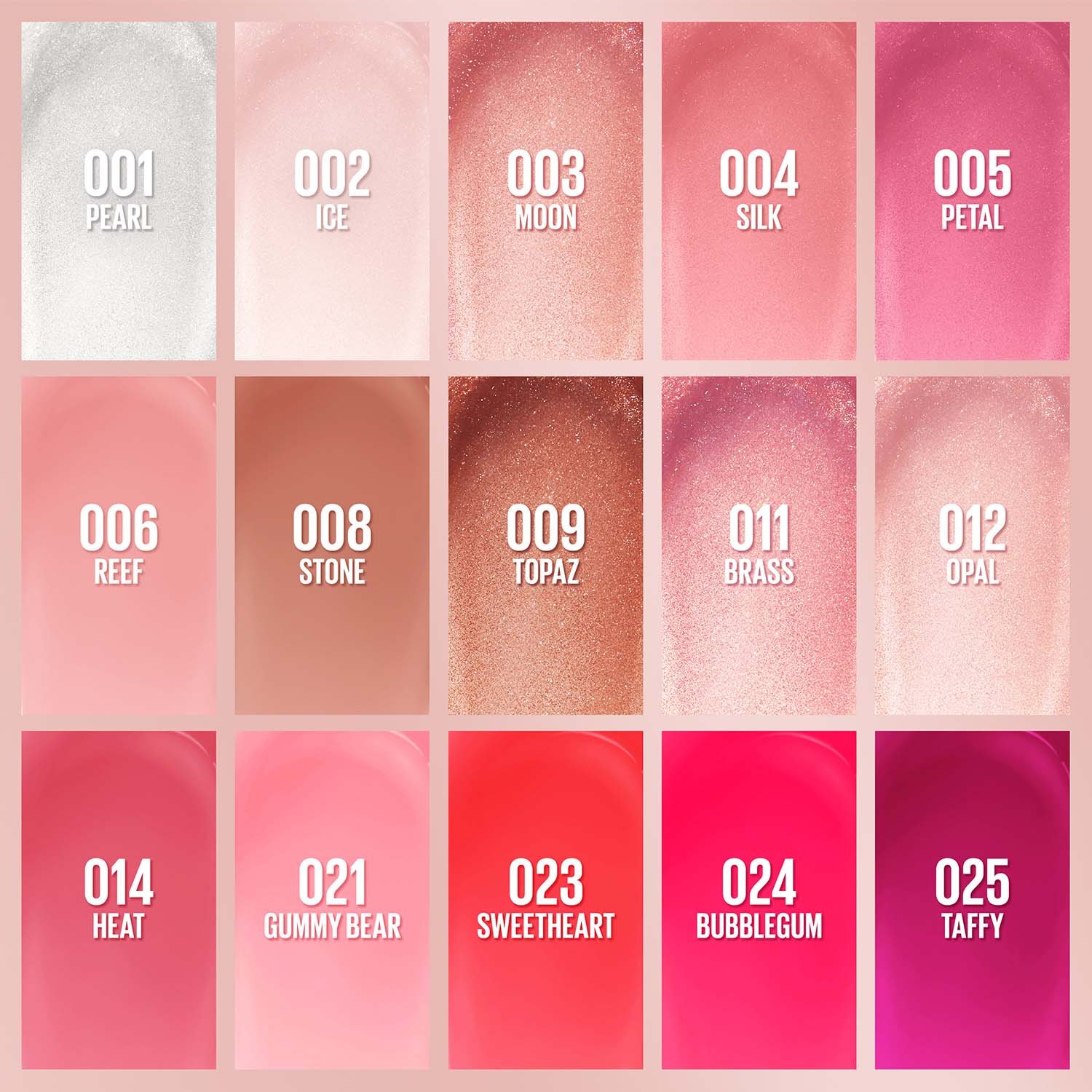 Shade Range Updated Shades