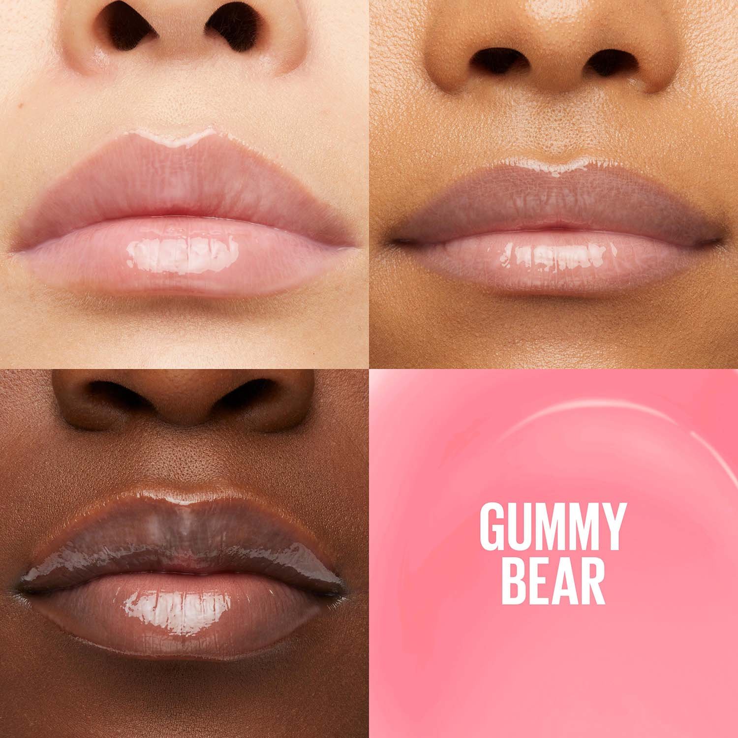 Maybelline Lifter Gloss ATF Shade Card GUMMYBEAR