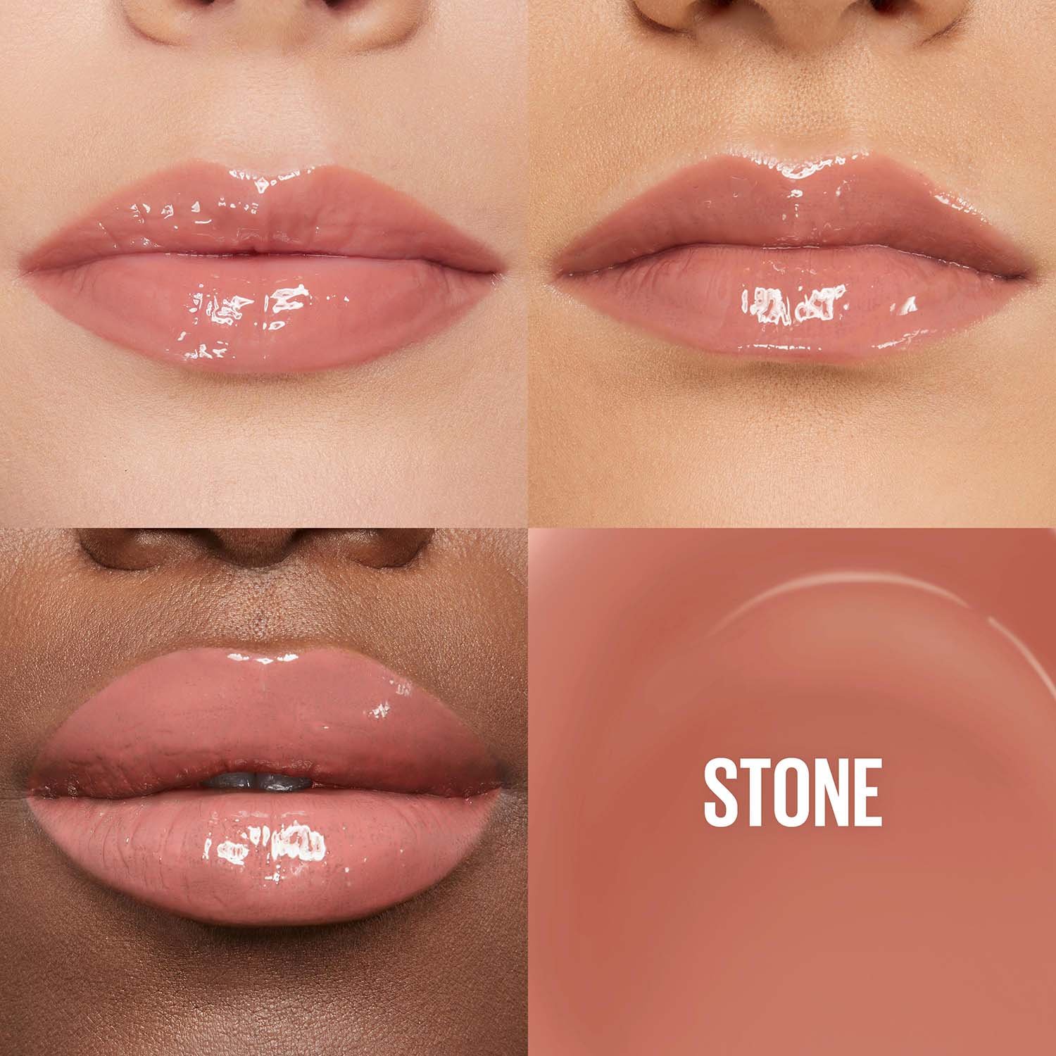 Maybelline Lifter Gloss ATF Shade Card STONE