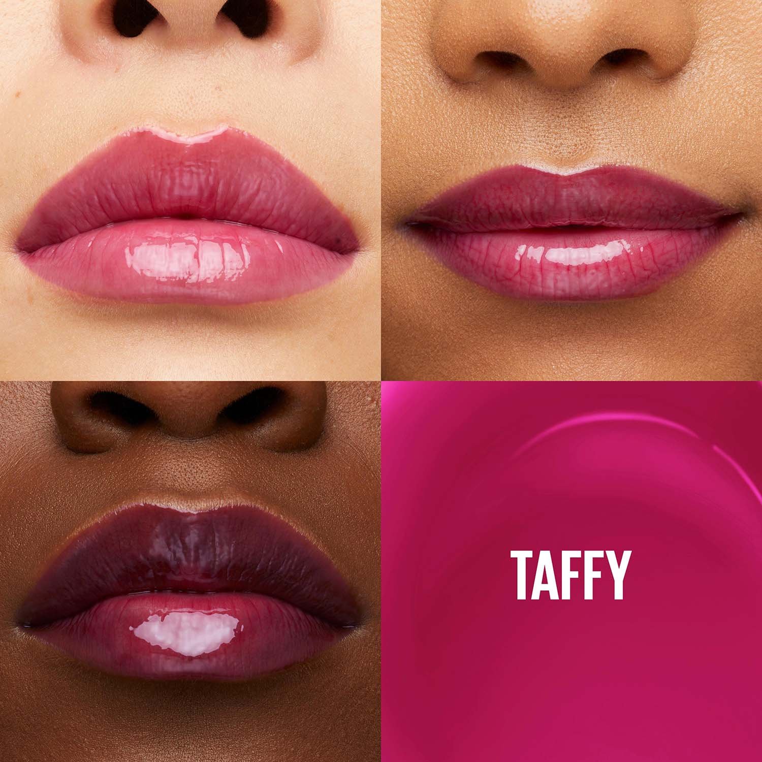 Maybelline Lifter Gloss ATF Shade Card Taffy