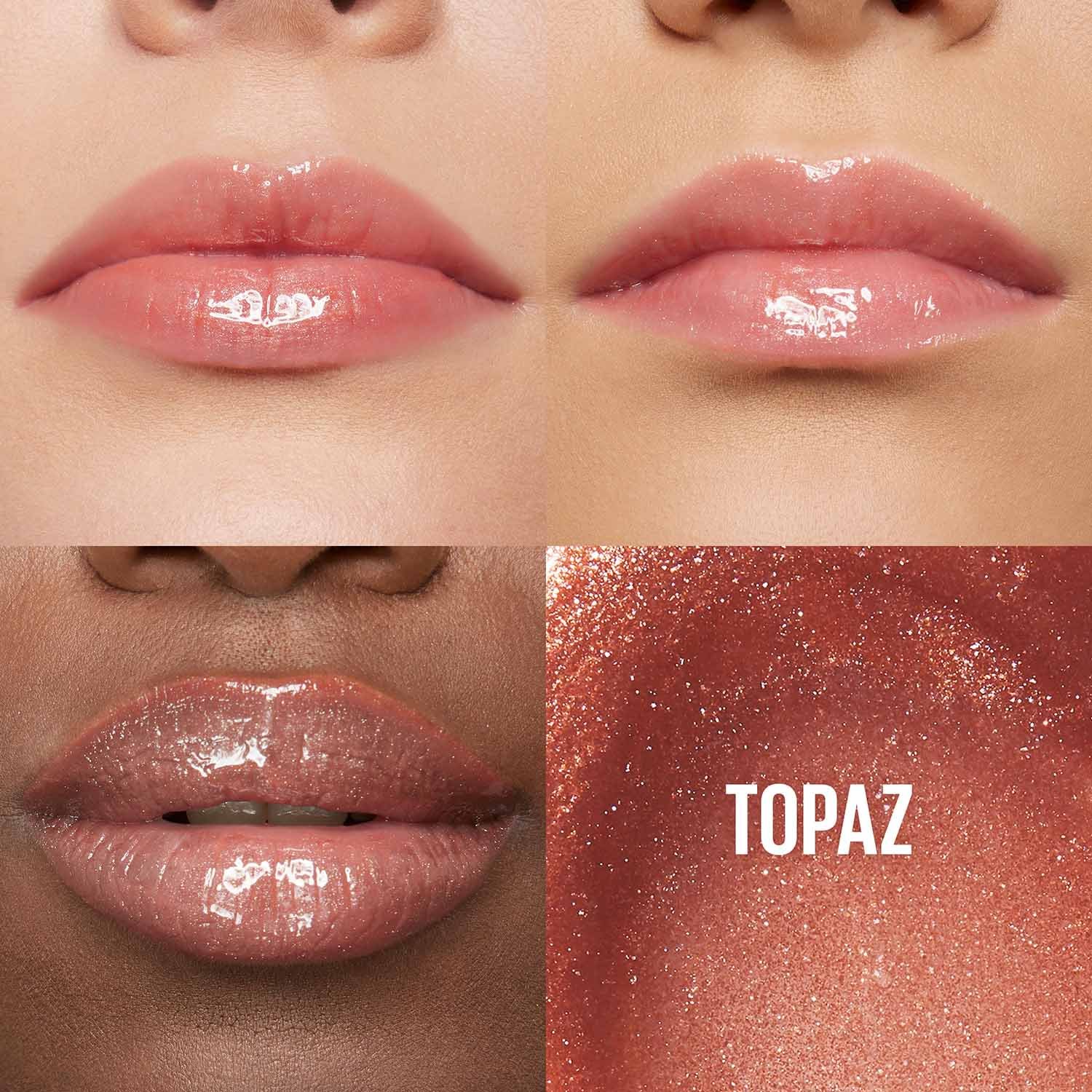 Maybelline Lifter Gloss ATF Shade Card TOPAZ