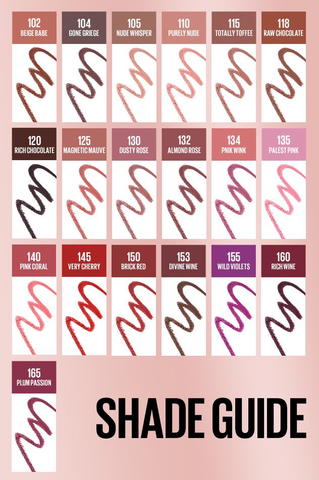 Color Sensational® Creamy Shaping Lip Liner - Maybelline