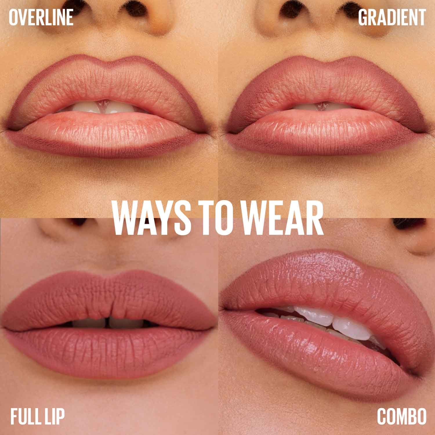 MNY Lip Lifter Liner ATF Combo Looks