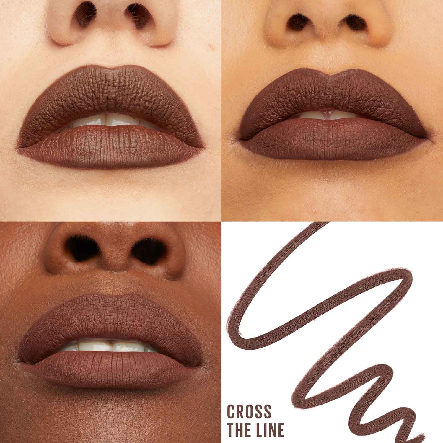 MNY Lip Lifter Liner 01 Cross the Line Shade Card