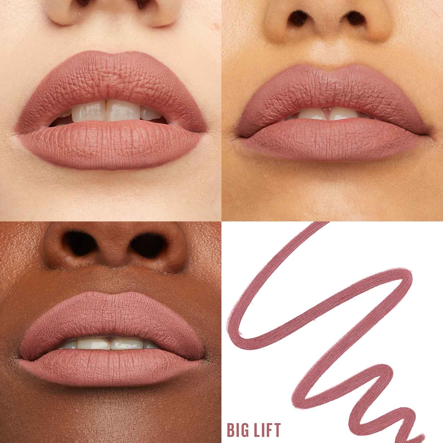MNY Lip Lifter Liner 07 Big Lift Shade Card