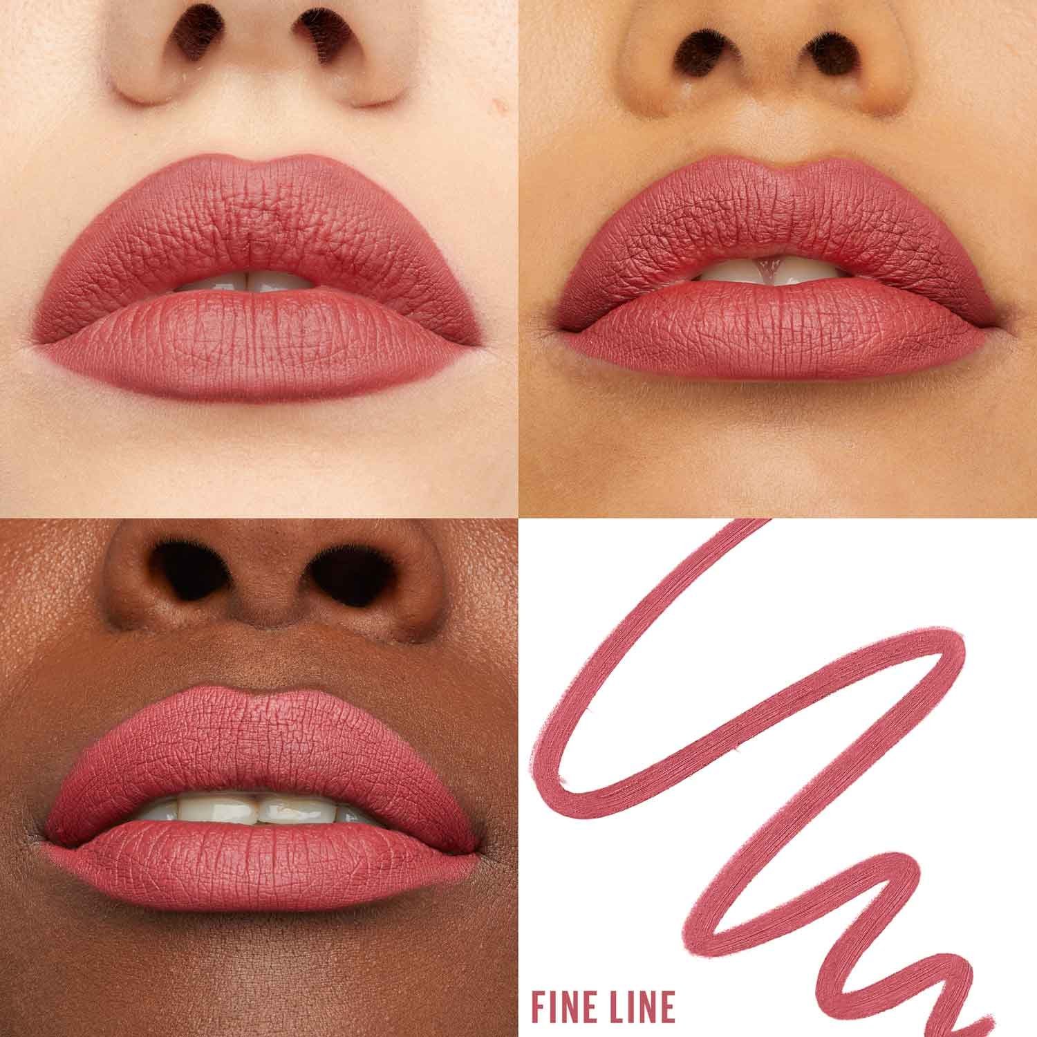 MNY Lip Lifter Liner 08 Fine Line Shade Card