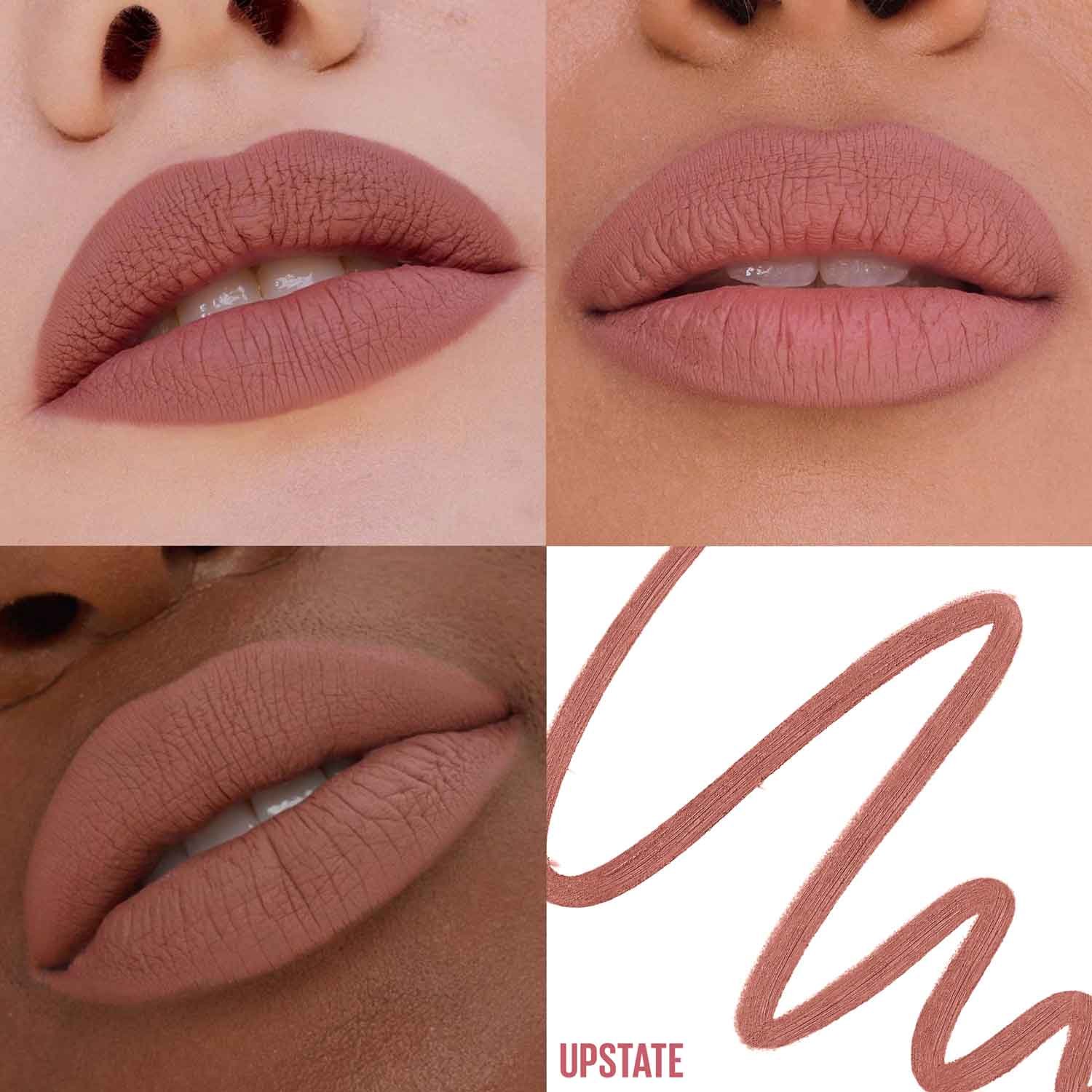 MNY Lip Lifter Liner ATF Shade Card Upstate