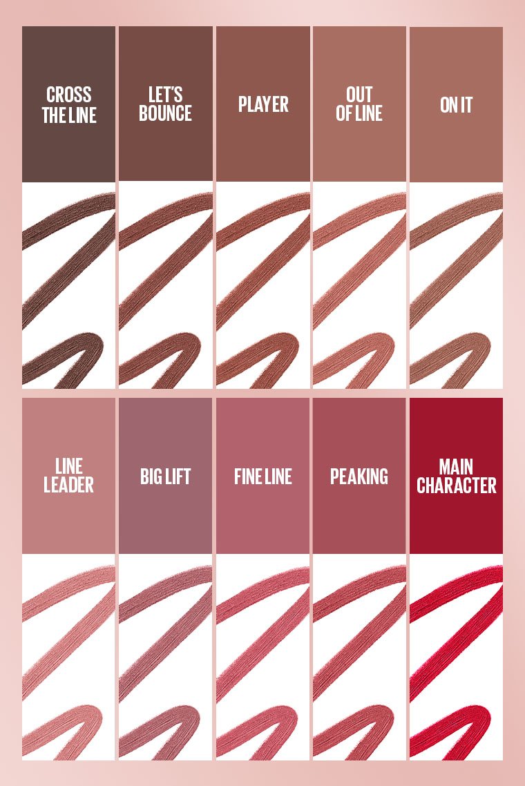 Lifter Liner Smooth Moisturizing Lip Liner Maybelline