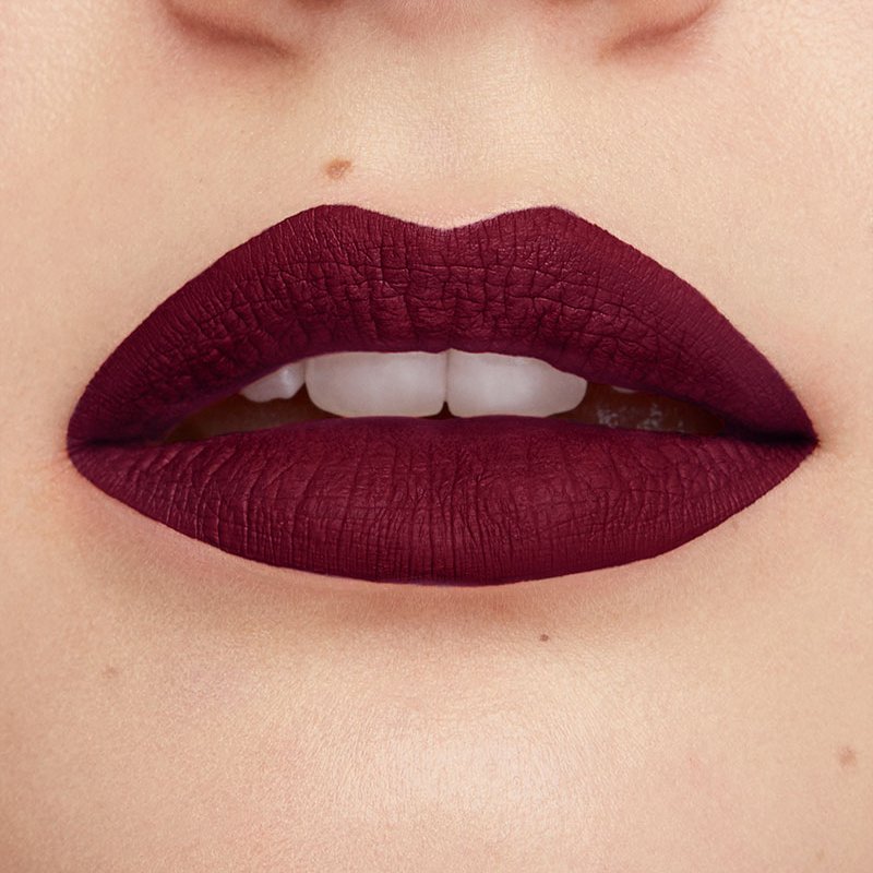 Matte purple discount lipstick