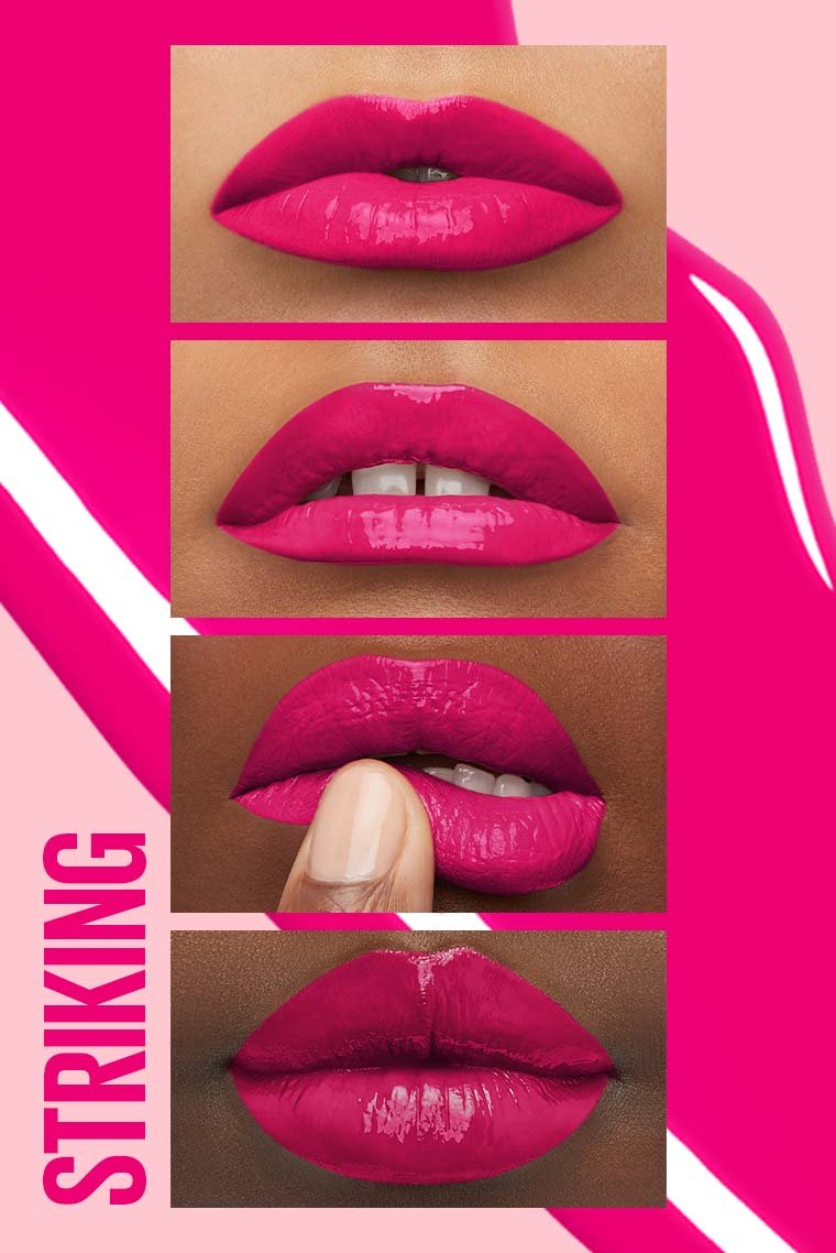 maybelline super stay vinyl ink pink mashup 150 striking 041554087604 m