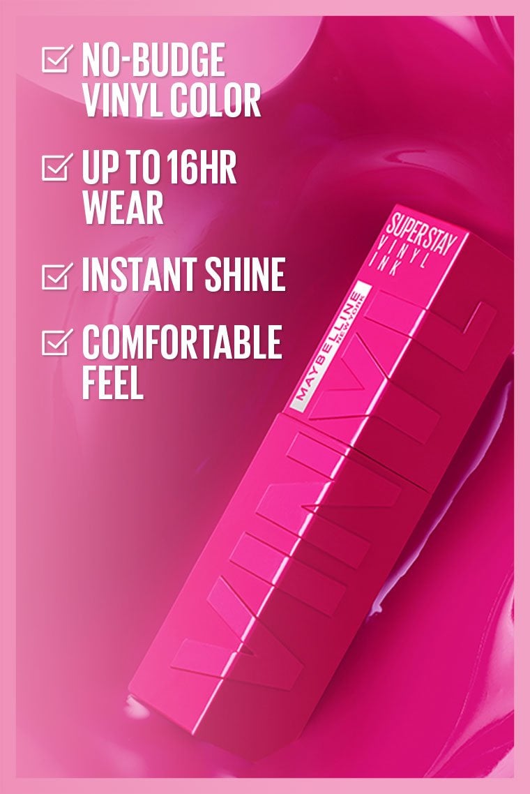 maybelline super stay vinyl ink pink mashup benefits