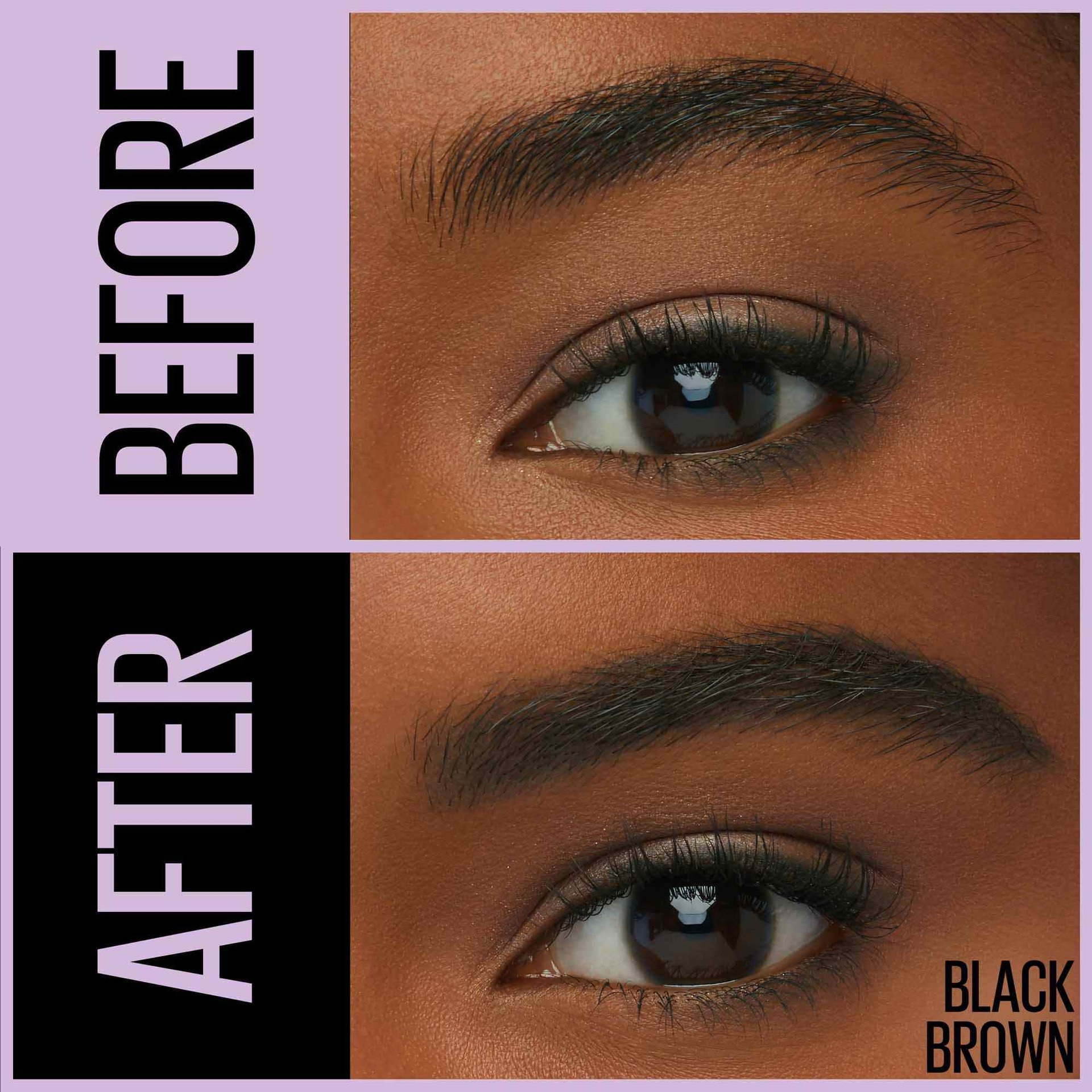 Black 2025 eyebrow makeup