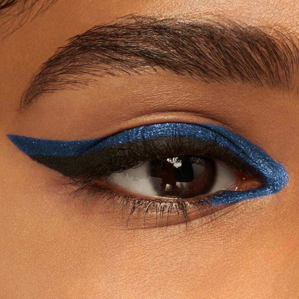 maybelline eyeliner looks blue