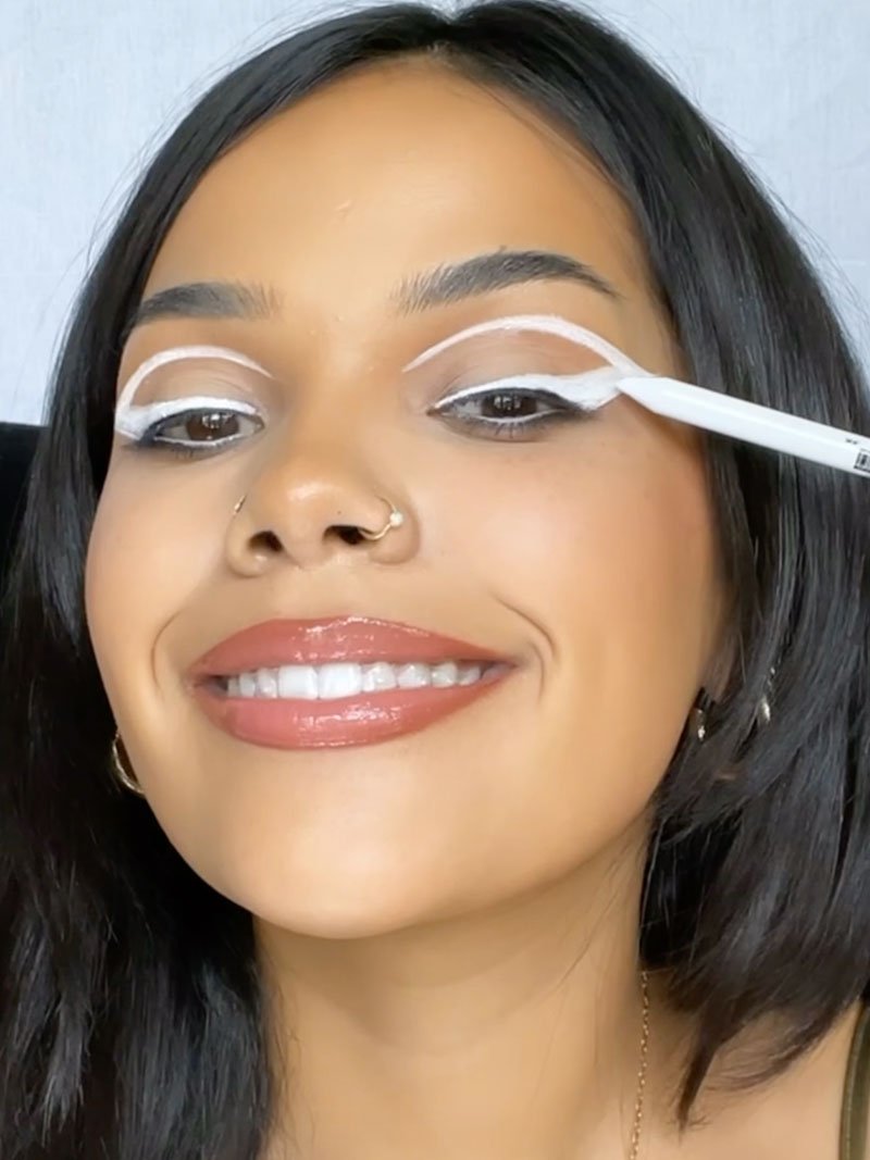 5 White Eyeliner Looks Makeup Tutorial Maybelline