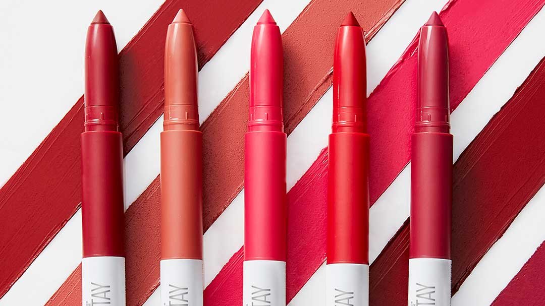 Product shot of Maybellines best drugstore lipstick: Superstay Ink Crayon Lipstick.
