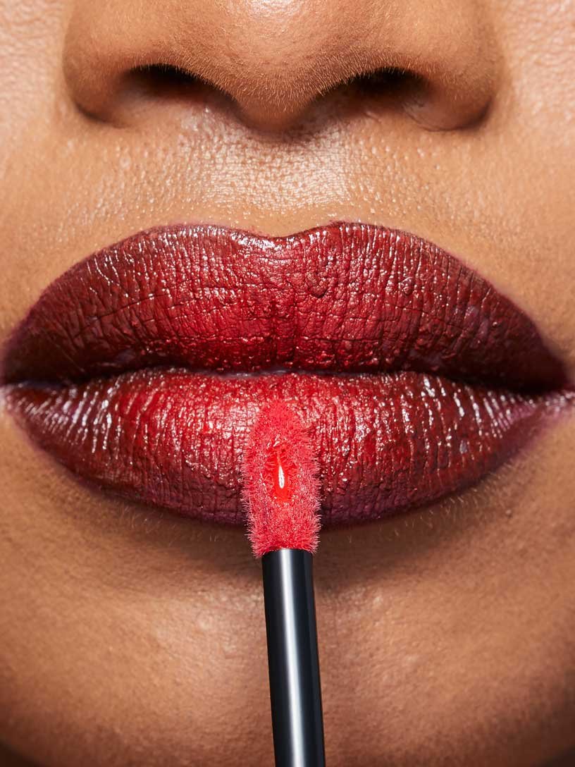How to Do Red Ombre Lips, Makeup Tips