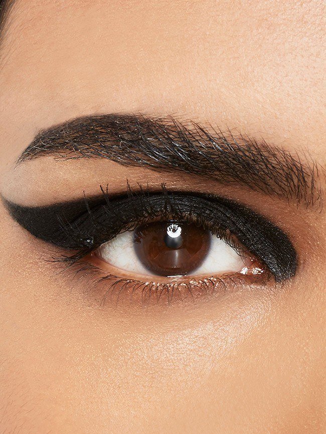 Eyeliner. Айлайнер стрелки. Подводка для глаз. Широкие стрелки на глазах. Толстые стрелки