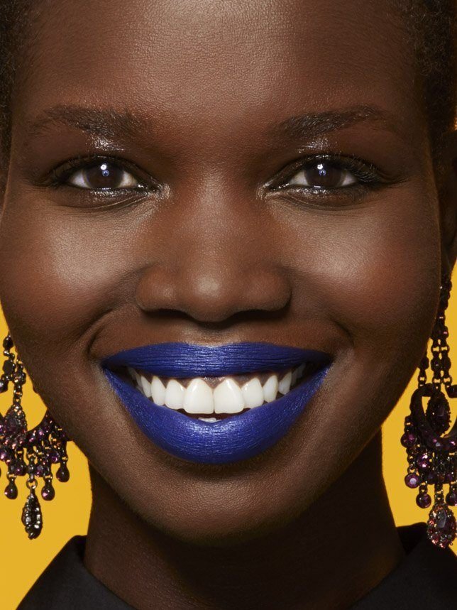 Best dark blue lipstick sale