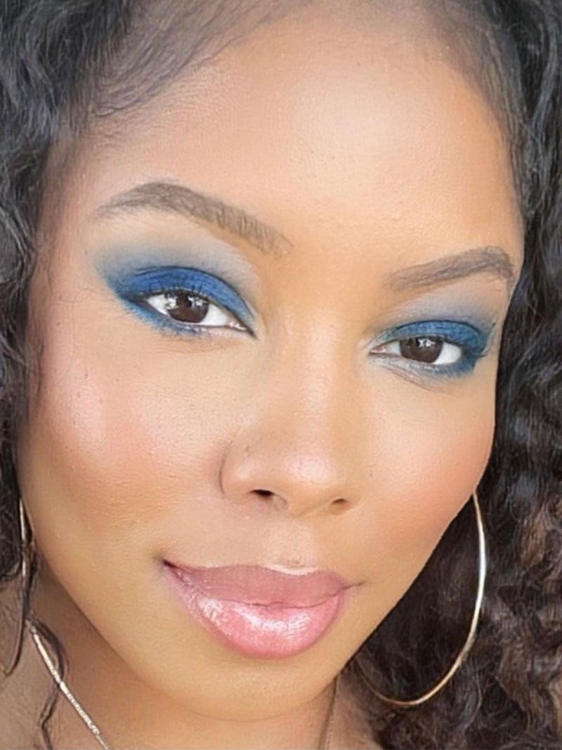Blue Makeup Looks Blue Eye Shadow Looks Maybelline
