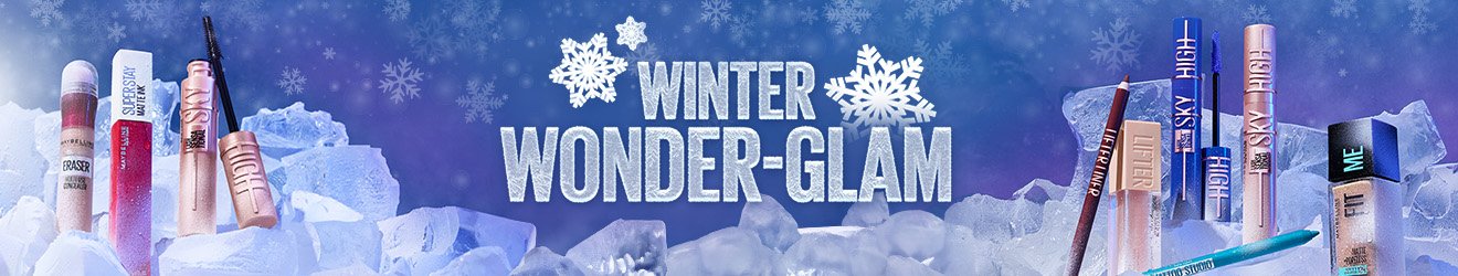 maybelline holiday 2024 title banner 1320x250