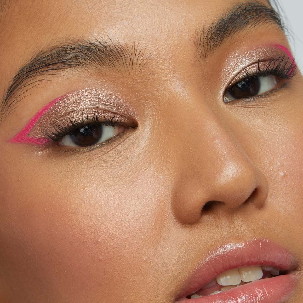 maybelline spring makeup look cut crease eyeliner