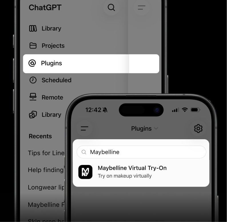 Try On Makeup with AI on ChatGPT | Maybelline Virtual Try-On