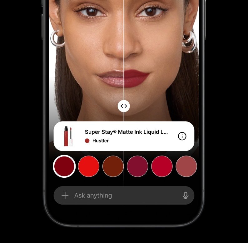Try On Makeup with AI on ChatGPT | Maybelline Virtual Try-On