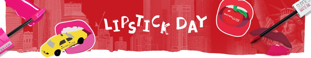 maybelline lipstick day 2024 lp banner 1320x250