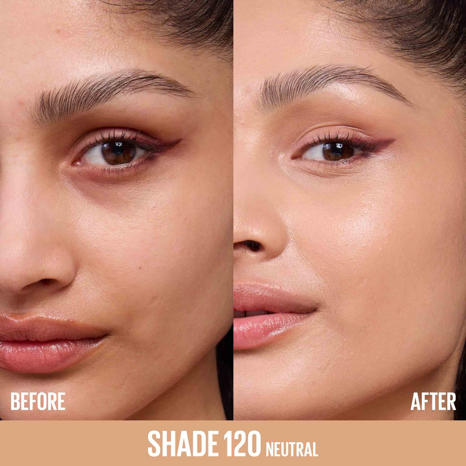 MNY Face Lifter Foundation ATF Before After 120