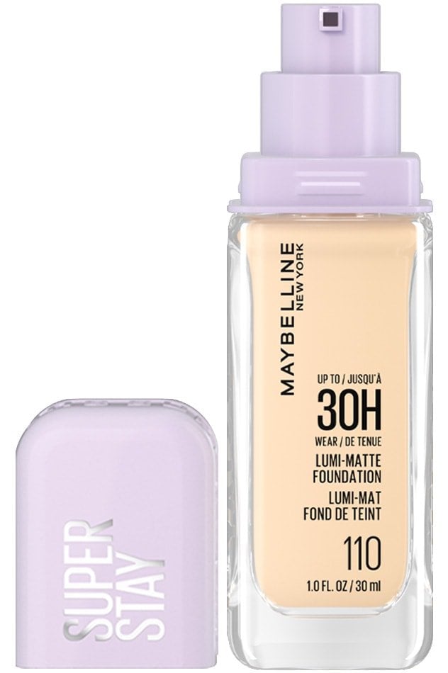 maybelline lumi matte foundation US 110 upc p open