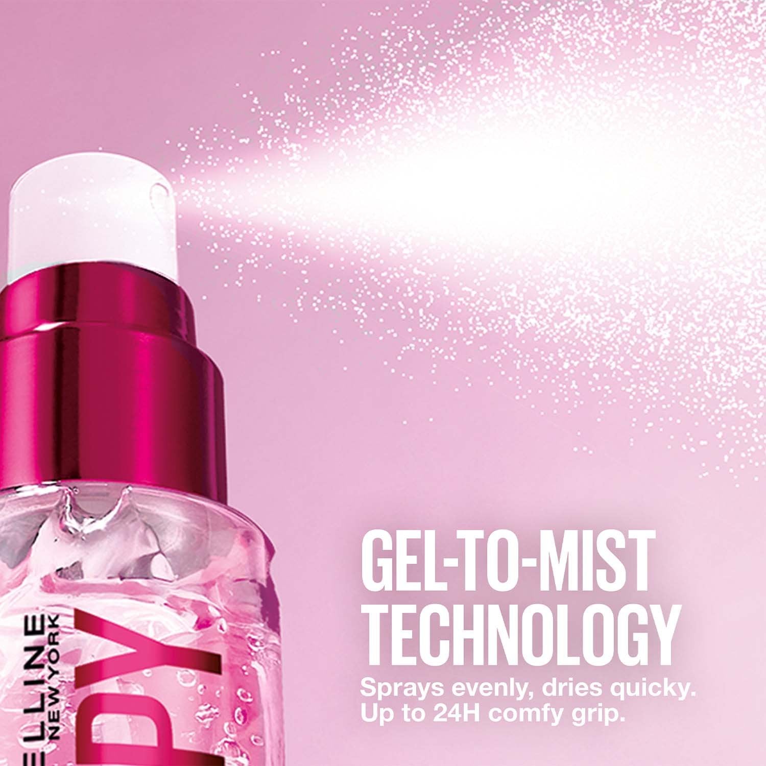 MNY Grippy Setting mist gel to mist technology
